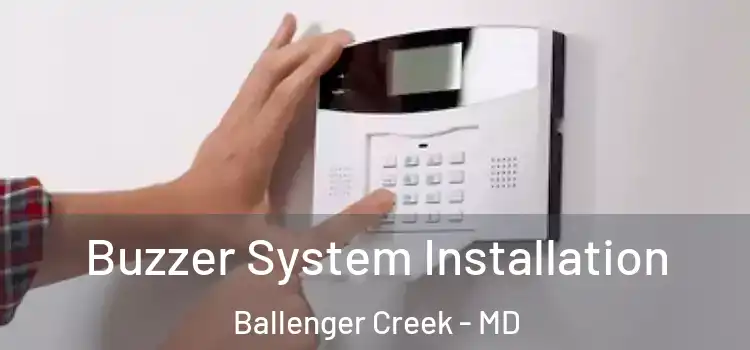 Buzzer System Installation Ballenger Creek - MD
